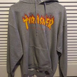 Gray Thrasher Hoodie M